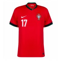 Camiseta Portugal Rafael Leao #17 Primera Equipación Eurocopa 2024 manga corta